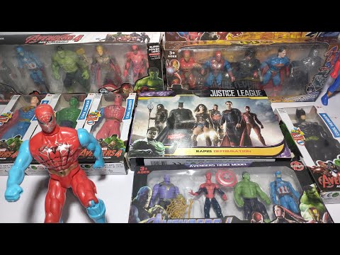 Spider-Man pop toy series Unboxing, Marvel hero toy figures, Super hero Story Movie | Avengers |ASMR