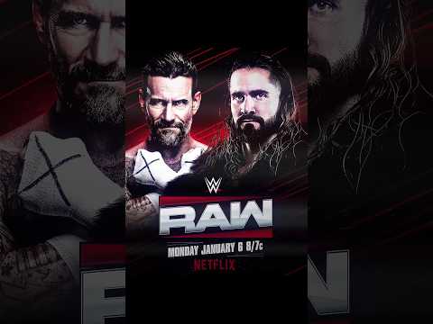 Cm Punk Vs Seth Rollins Full Match | Today Raw Highlight | Raw On Netflix #wwe #shorts #shortsfeed