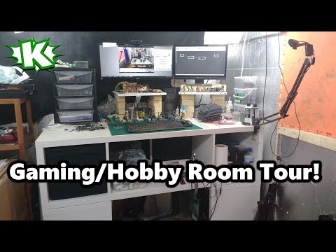 Blam Cave Tour My Gaming Room and 'Studio'