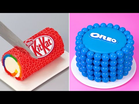 Fancy KITKAT & OREO Chocolate Cake For Family | Fun & Creative Cake Decorating Recipe