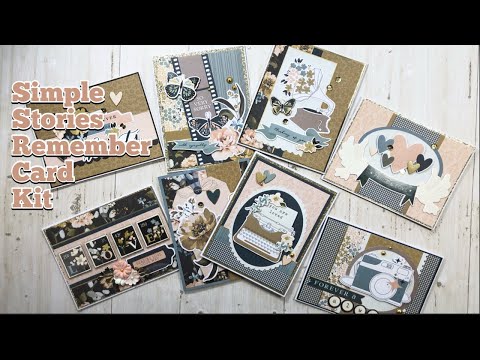 Simple Stories Remember Card Kit Project Share