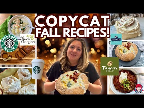 Top 5 Secret Fall Recipes from Panera, Starbucks & More!