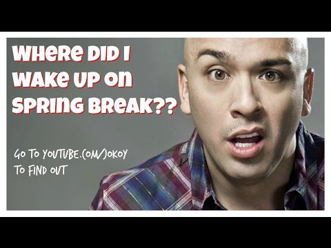 "My Craziest Spring Break Story" | Jo Koy