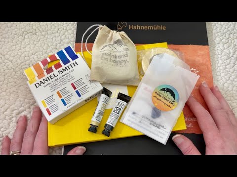 Let’s try new art supplies! | Art Haul ASMR