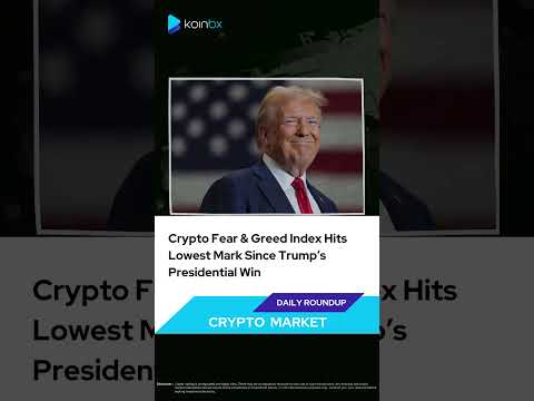 #crypto Daily Roundup - 24th Nov 2024 #koinbx  #cryptonews #greed #bitcoin #btc #Philippines