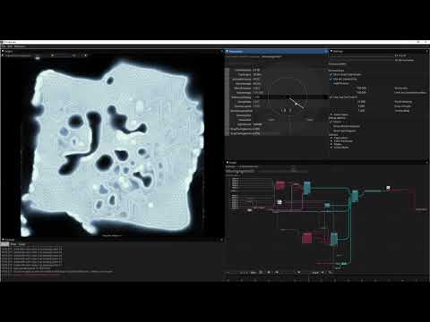 Further variations of physarum simulation - Arsiliath compute shader course