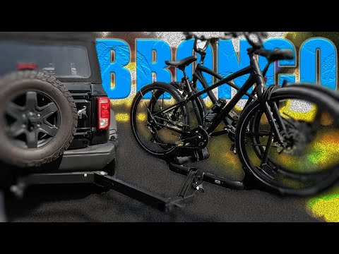 Do YOU have a bike rack for your Bronco? Best Bronco Bike Rack Accessories combo.