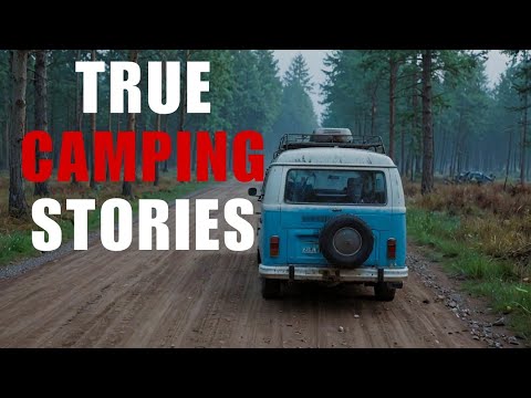 10 Scary Camping Horror Stories | Scary Camping Stories | Scary Stories | With Rain Sounds