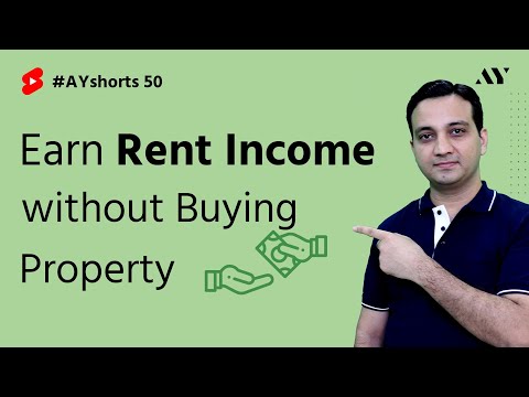 Earn Rent Income WITHOUT Buying Property? | #AYshorts 50