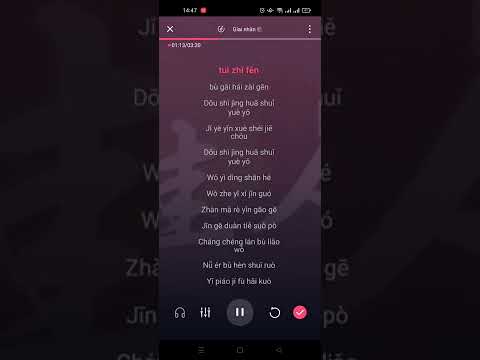 Giai nhân - Quỷ Biện (佳人 - 鬼卞) Pinyin Karaoke