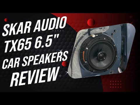 Skar Audio TX65 Elite Coaxial Car Speakers Review - Upgrade Your Car Audio!