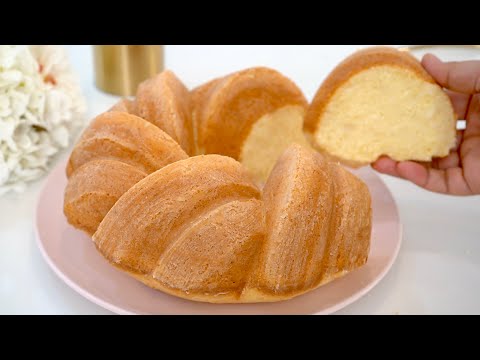 Moist and Velvety Yogurt Bundt Cake