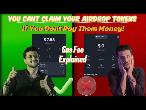 You Cant Claim Your Airdrop Tokens If You Dont Pay Them Money First! Gas Fee Explained