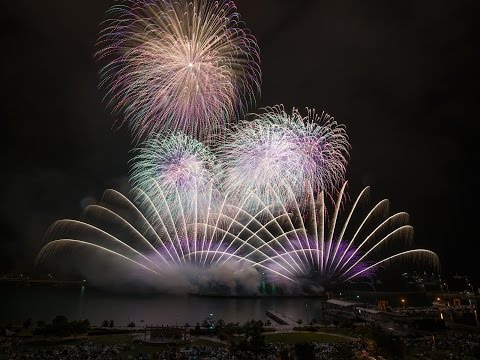 [4K]2015年 つくみ港まつり花火大会 フィナーレ