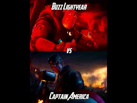 Buzz Lightyear vs Steve Rogers (Lightyear | Captain America: The First Avenger)