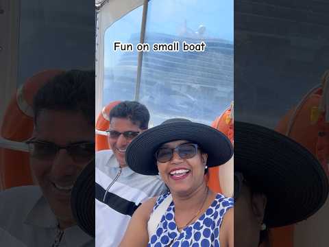 Fun on small boat!#travel #trending