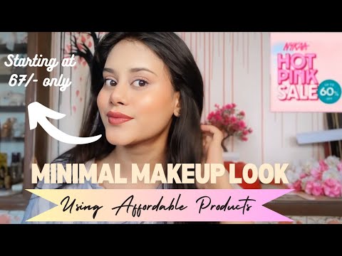 *MINIMAL* Makeup Look *Starting Price ₹67/- only* | Using AFFORDABLE Products only #makeup #skincare