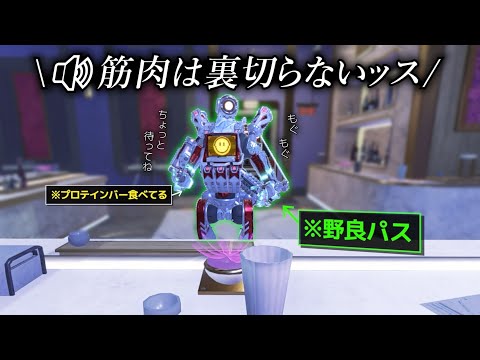 筋肉でエイムしてる野良パスのVCが面白過ぎたwww【APEX】