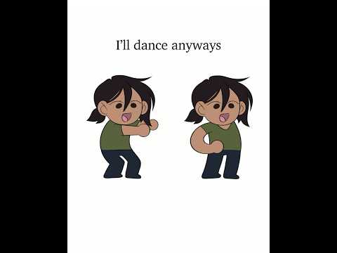 if you dance i’ll dance // #shorts #art #animation