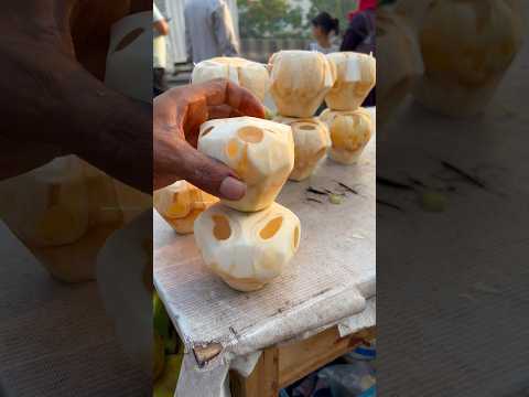 Amazing Palm Fruit Cutting | Bengali Street Food #shorts