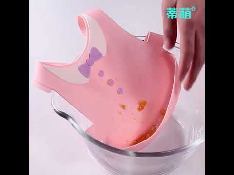 New Product Soft Silicone Baby Bib For Feeding Baby Bibs