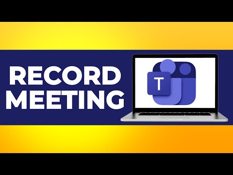 How to Record Microsoft Teams Meeting in Laptop with Audio (Step by Step)