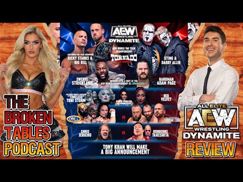 AEW Dynamite Review 2/7/2024 | Sting & Darby Allin v Ricky & Big Bill | Swerve v Hangman Adam Page