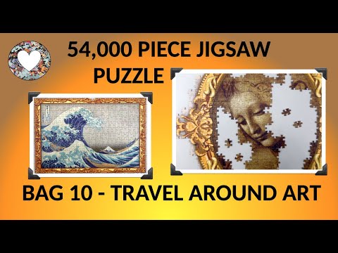 Bag 10 Section 12 of EPIC 54,000 Piece Jigsaw Puzzle: Travel Around Art from Grafika