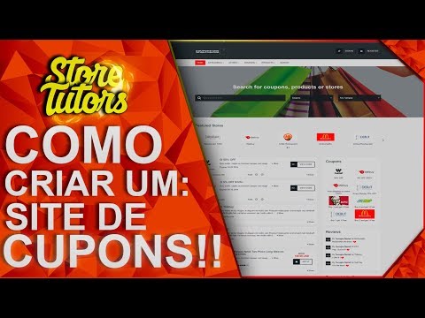 Como criar um site de Cupons de descontos ‹ 2018 ›