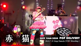 【赤猫】水曜日のカンパネラ Zepp TOUR 2024 POP DELIVERY @Zepp Haneda(FAN Shooting)