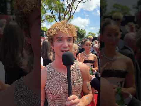 Daniel Seavey brought the heat to the Red Carpet! 🔥