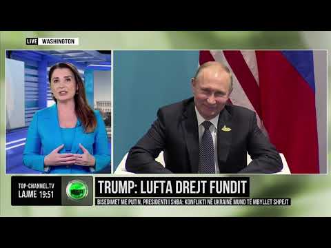 Top Channel/ Lufta drejt fundit! Trump: Konflikti në Ukrainë mund të mbyllet shpejt