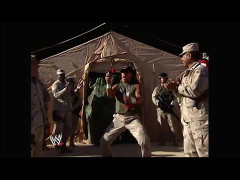 Final of HBK vs HHH Boot Camp match - RAW 19 December 2005