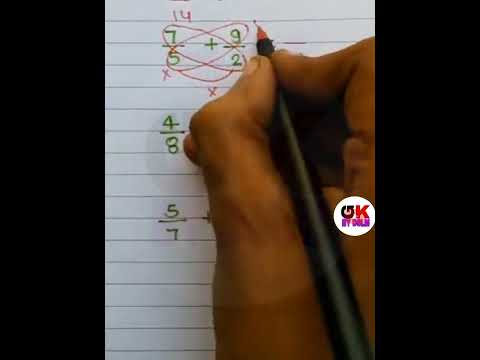 fraction short tricks/ fraction addition by sahil sir _#shorts #youtubeshorts math simplification