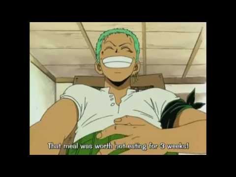 Luffy shows Zoro the boat!