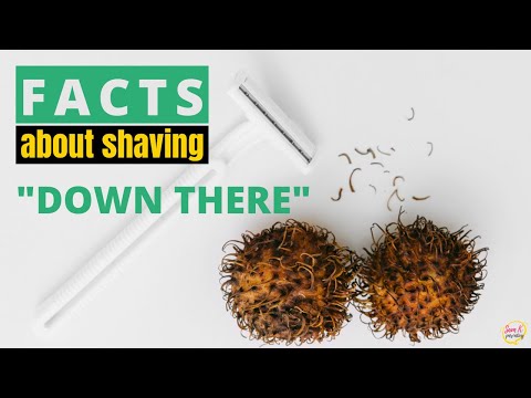 Facts about shaving "DOWN THERE" 🪒 Puberty for Boys Stages and Puberty for Girls Stages