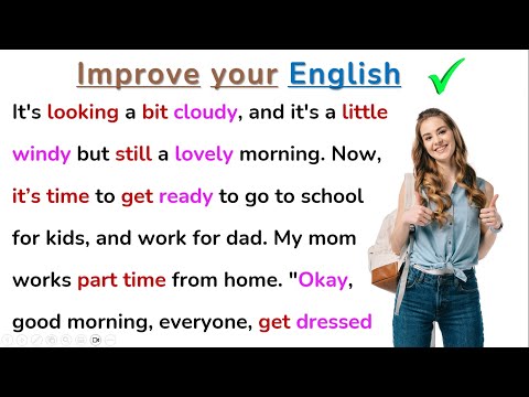 Morning Routine ❤️ English Listening and Speaking Practice