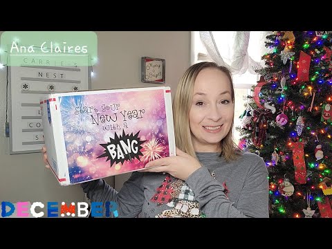 Ana Claires Unboxing for December 2021• New Years Box #anaclaires #unboxing #subscriptionbox