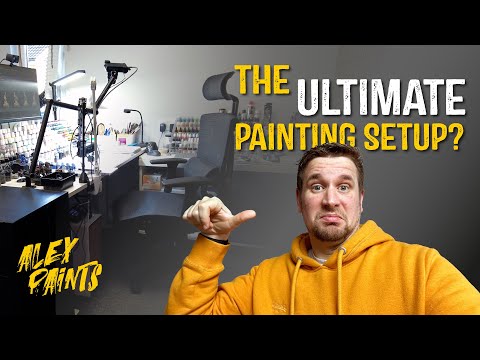 The ULTIMATE mini painting setup?