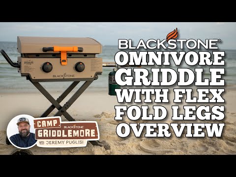 Omnivore Griddle with Flex Fold Legs Overview | Blackstone Griddles