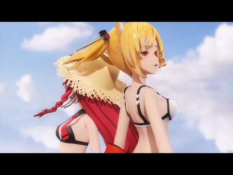 【MMDアークナイツ／sdPBR】携帯恋話【Sour式ソラ／ヴィグナ】