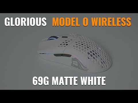 Glorious Model O Wireless Unboxing l Matte White l Weight Comparison