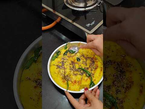 Moong dal dhokla recipe #food #nitaahirrecipevlog #dhoklarecipe #newshort