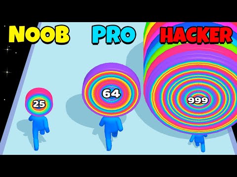 NOOB vs PRO vs HACKER - Layer Man 3D