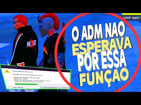 USANDO A FUNÇAO DE VOLTAR NOS SERVIDORES PRA SE VINGAR DE ADMS ABUSER , ADM PASSOU MAL COM MOD MENU