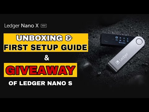 Ledger Nano X Unboxing & First Setup Guide In Hindi | Ledger Nano S Giveaway |