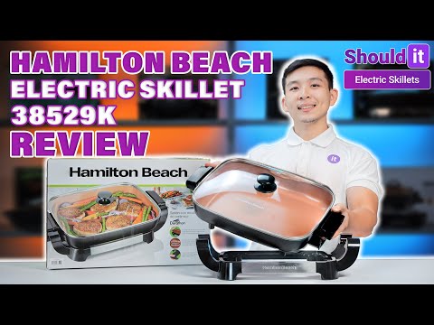 Hamilton Beach Electric Skillet Review (38529K) - Shouldit Electric Skillet Series