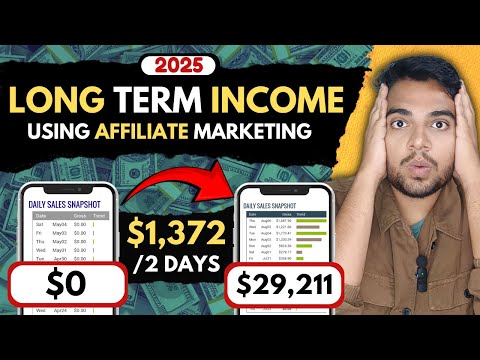 Affiliate Marketing 2025 Long Term Income Secret! Full Tutorial (Hindi)