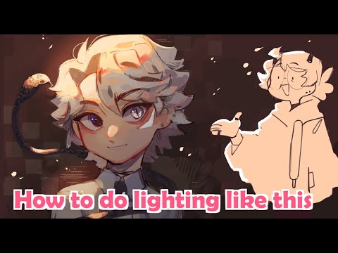 A simple way to do lighting || Clip Studio Paint art tutorial