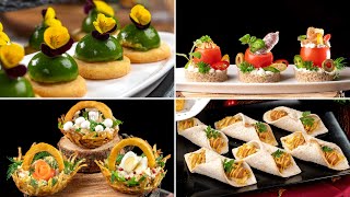 TOP 10 Mini Appetizers That Steal the Show! Party Food Inspiration. Perfect Bite-Sized Appetizers